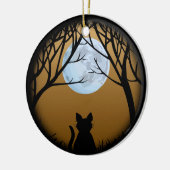 Fat Cat Ornament Personalized Cat Decoration Gift (Links)