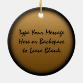 Fat Cat Ornament Personalized Cat Decoration Gift (Achterkant)