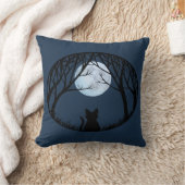 Fat Cat Pillow Fun Cat Lover Gifts and Decor Kussen (Deken)