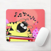 Fat Cat Play-toetsenbord Muismat (Met muis)