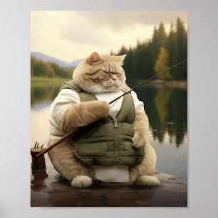 Fat Cat Vist Poster
