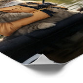 Fat Cat Vist Poster (Hoek)