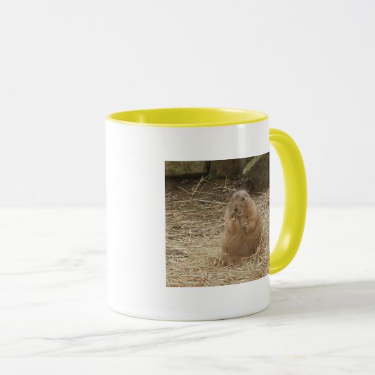 Fat chubby prairie dog mok (Voorkant rechts)