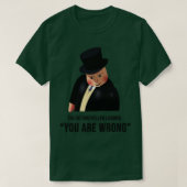 Fat Controller-meme T-shirt (Design voorkant)