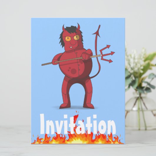 Fat Devil Kaart (Staand voorkant)