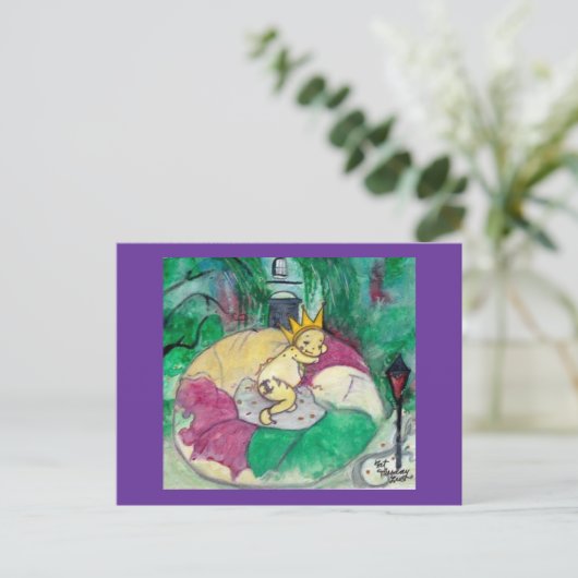 Fat Dinsdag Briefkaart (Staand voorkant)