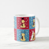 Fat Dog kerstmis mok (Voorkant rechts)