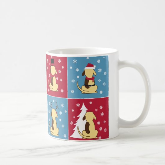 Fat Dog kerstmis mok (Rechts)