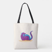Fat Dragon Tote Bag (Achterkant)
