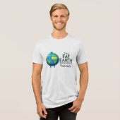 Fat Earth Society Tri-Blend Shirt (Voorkant volledig)