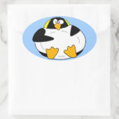 Fat Emperor Penguin Sticker (Tas)