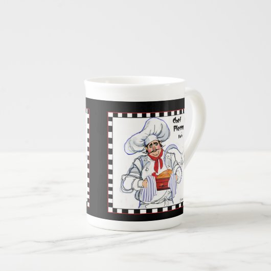 Fat French Chef Mok Art (Voorkant rechts)