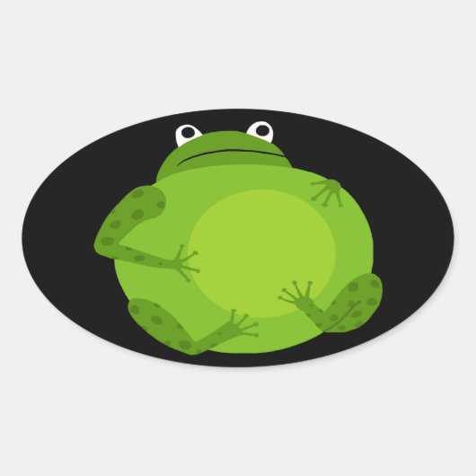 Fat Frog Sticker (Voorkant)
