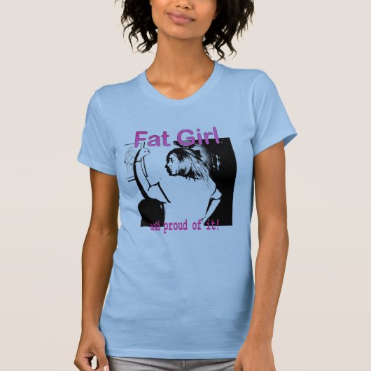 Fat Girl Logo T-shirt (Voorkant)