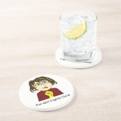 Fat Girl vecht Onderzetter achter (Zijkant)