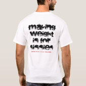 FAT GUY JJ CONCURRENTIETEAM T-SHIRT (Achterkant)