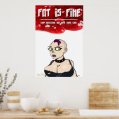 Fat is prima : Germaine Poster (Keuken)