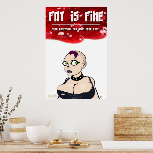 Fat is prima : Germaine Poster (Keuken)