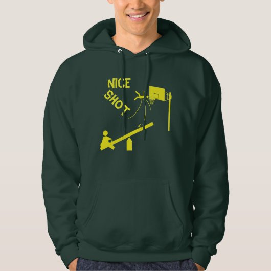 Fat Joke Basketball Lover Hoodie (Voorkant)