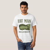 Fat Man Army Green T-shirt (Voorkant volledig)