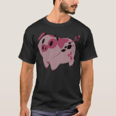 Fat Nugget Hotel Cute Pig Haz lucifer T-shirt (Voorkant)