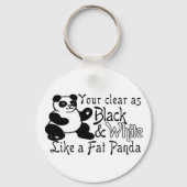Fat Panda Sleutelhanger (Voorkant)