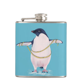 Fat Penguin in Diet Cute Funny Bird Heupfles