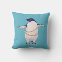 Fat Penguin in Diet Cute Funny Bird