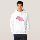 Fat Pink Pig Hoodie (Voorkant volledig)