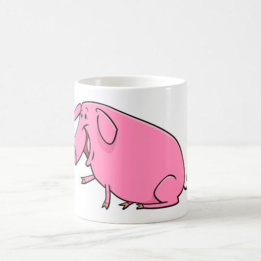 Fat Pink Pig Koffiemok