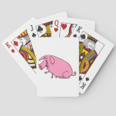 Fat Pink Pig Pokerkaarten (Achterkant)