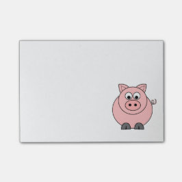 Fat Pink Pig Post-it® Notes