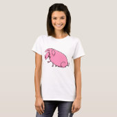 Fat Pink Pig T-shirt (Voorkant volledig)
