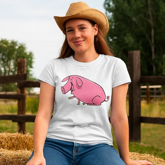 Fat Pink Pig T-shirt