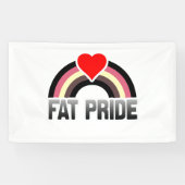 Fat Pride Spandoek (Horizontaal)