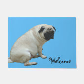 Fat Pug Deurmat (Voorkant)