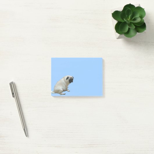 Fat Pug Post-it® Notes (Kantoor)