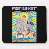 Fat Robot Bikini Party film poster muispad Muismat (Voorkant)