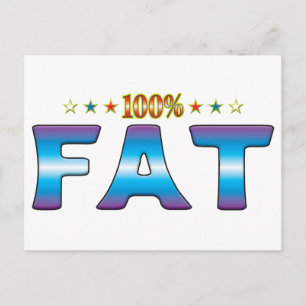 Fat Star-Label v2 Briefkaart
