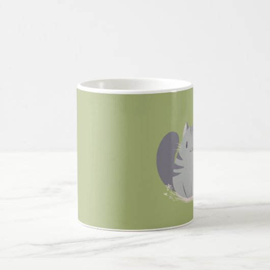 Fat Tabby Cat Mok (Center)