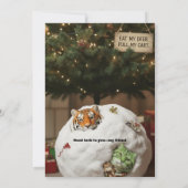 Fat Tiger the Ginger Cat’s Holiday Trouble – Cat R Kaart (Achterkant)