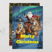 Fat Tiger the Ginger Cat’s Holiday Trouble – Cat R Kaart (Voorkant / Achterkant)