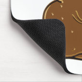 Fat Trump Emoji Poop Muismat (Hoek)