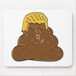 Fat Trump Emoji Poop Muismat