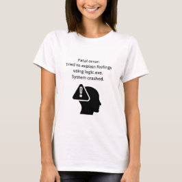 Fatale fout 404 t-shirt