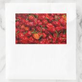 Fatalii's Chili Peppers 2 Rechthoekige Sticker (Tas)