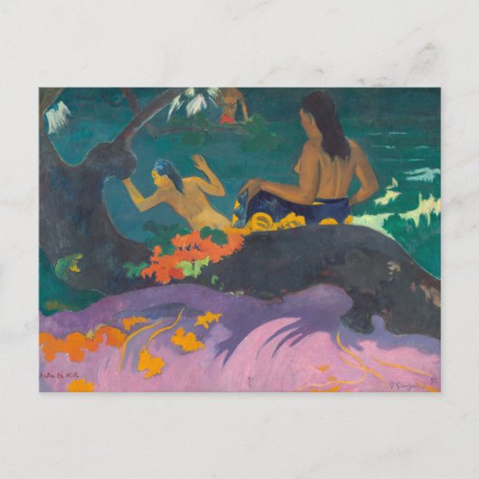 Fatata te Miti door Gaugin Briefkaart (Voorkant)
