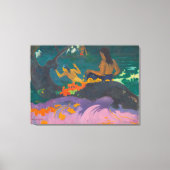 Fatata te Miti (door het Zee) Canvas Afdruk (Voorkant)
