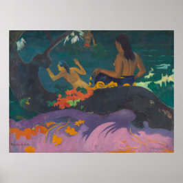 Fatata te Miti door het Zee Gauguin Poster