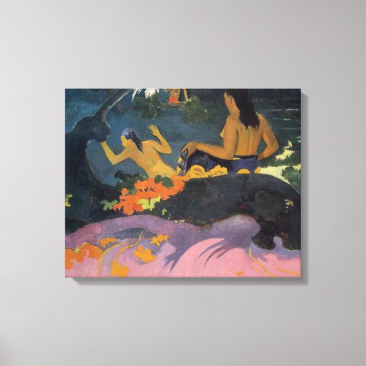 Fatata te Miti (door het Zee) - Paul Gauguin Canvas Afdruk (Voorkant)